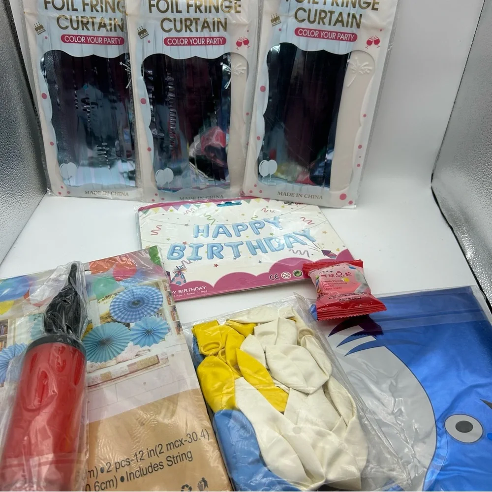 Colorful Birthday Party Decoration Set‎
